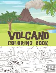 Volcano Coloring Book