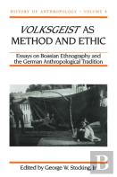 Volksgeist As Method And Ethic