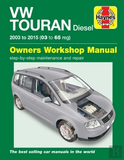 Bertrand.pt - Volkswagen Touran Diesel (03 - 15) 03 To 65 Haynes Repair Manual
