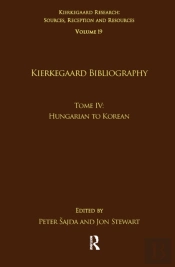 Volume 19, Tome Iv: Kierkegaard Bibliography