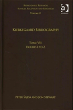 Bertrand.pt - Volume 19, Tome Vii: Kierkegaard Bibliography