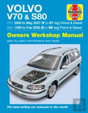 Volvo V70 / S80 Petrol & Diesel (98 - 07) Haynes Repair Manual