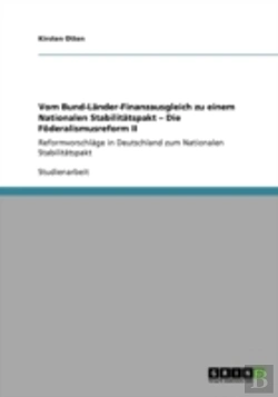 Bertrand.pt - Vom Bund-Laã‚Â¤Nder-Finanzausgleich Zu Einem Nationalen Stabilitaã‚Â¤Tspakt Aã¢Â€Šâ¬