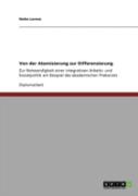 Von Der Atomisierung Zur Differenzierung