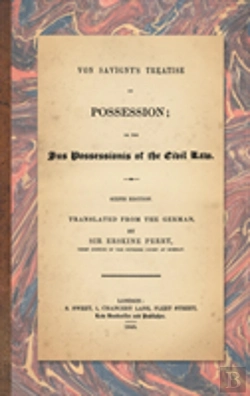 Bertrand.pt - Von Savigny'S Treatise On Possession