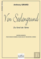 Von Seelengrund (Cantate-Concerto)