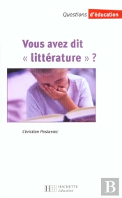Vous Avez Dit Litterature