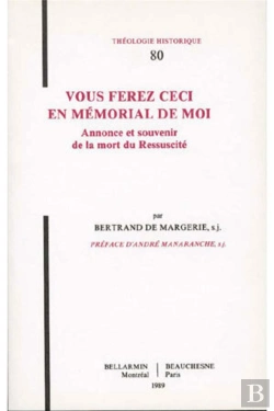 Bertrand.pt - Vous Ferez Ceci En Memorial De Moi