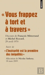 Vous Frappez À Tort Et À Travers' ; 'L'Insécurité Est La Première Des Inégalités