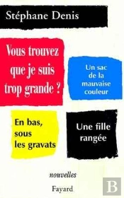Vous Trouvez Que Je Suis Trop Grande ?