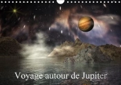 Voyage Autour De Jupiter Calendrier Mural 2018 Din A4 Horizontal