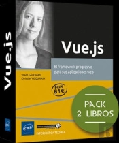 Vue Js Pack 2 Libros El Framework Progresivo Para Sus Aplic