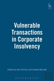 Vulnerable Transactions In Corporate Insolvency