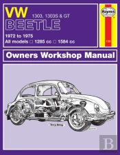 Vw Beetle 1303, 1303s & Gt (72 - 75) Haynes Repair Manual