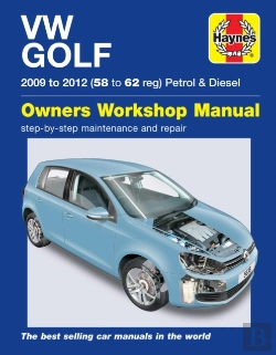 Bertrand.pt - Vw Golf Petrol And Diesel (09 - 12) 58 To 62