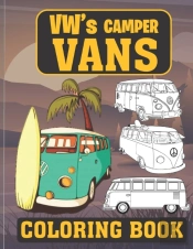 Vw'S Camper Vans Coloring Book