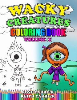 Bertrand.pt - Wacky Creatures Coloring Book Volume 1