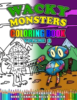 Bertrand.pt - Wacky Monsters Coloring Book Volume 2
