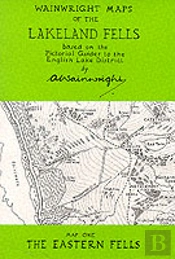 Wainwright Maps Of The Lakeland Fellseastern Fells