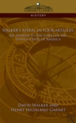 Bertrand.pt - Walker'S Appeal In Four Articles