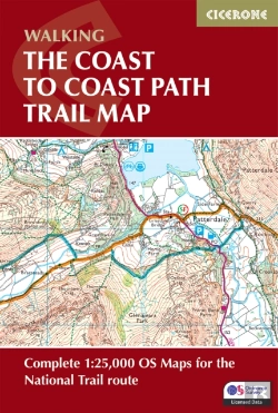 Bertrand.pt - Walking The Coast To Coast Path Trail Map