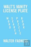 Walt'S Vanity License Plate