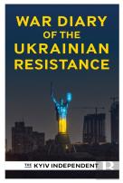War Diary Of The Ukrainian Resistance