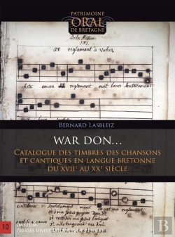 Bertrand.pt - War Don... Catalogue Des Timbres Des Chansons Et Cantiques En Langue Bretonne Du Xviie Au Xxe Siècle