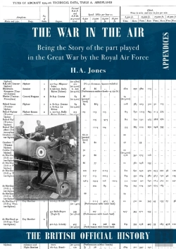 Bertrand.pt - War In The Air. Being The Story Of The Part Played In The Great War By The Royal Air Force