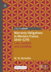 Warranty Obligations In Western France, 1040â€“1270