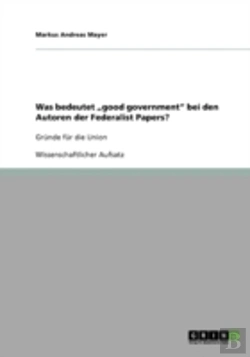 Bertrand.pt - Was Bedeutet Ã¢Â‚¬Å¾Good Government