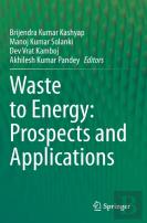 Waste To Energy: Prospects And Applications