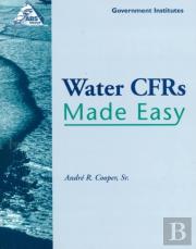 Water Cfrs Made Easy