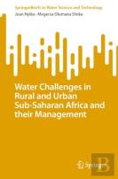 Water Challenges In Rural And Urban Sub-Saharan Africa And Their Management