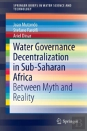 Water Governance Decentralization In Sub-Saharan Africa