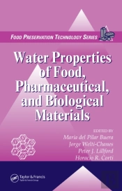 Water Properties Of Food, Pharmaceutical, And Biological Materials