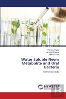 Water Soluble Neem Metabolite And Oral Bacteria