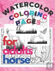 Watercolor Coloring Pages For Adults Horse