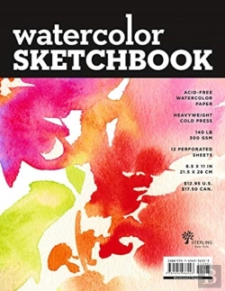 Bertrand.pt - Watercolor Sketchbook Large Black Flipto