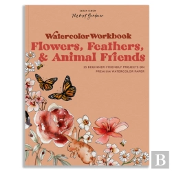 Bertrand.pt - Watercolor Workbook: Flowers, Feathers, And Animal Friends