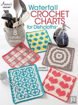 Bertrand.pt - Waterfall Crochet Charts For Dishcloths