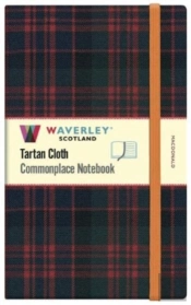 Waverley Commonplace Notebooks: Macdonald Tartan Cloth Large Notebook (21 X 13cm)
