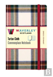 Waverley Dress Stewart Tartan Cloth Pocket Notebook