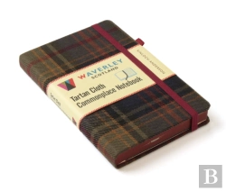 Bertrand.pt - Waverley Kinloch Anderson Tartan Pocket Hardback Notebook (Paper Is Blank/Lined Alternately) With Pen Loop