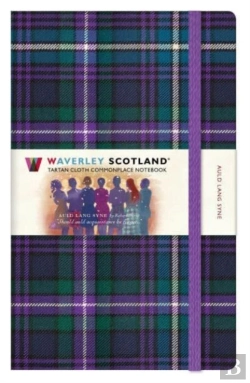 Bertrand.pt - Waverley Scotland Tartan Notebook: Auld Lang Syne Tartan Large Notebook 21cm X 13cm