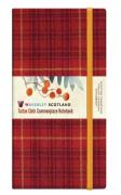 Waverley Scotland Tartan Notebook: Rowanberry Large 21 X 13cm