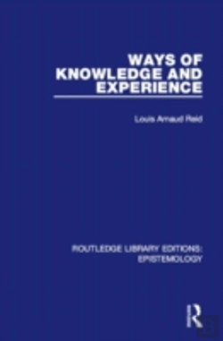 Bertrand.pt - Ways Of Knowledge And Experience