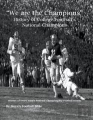 ''We Are The Champions'' - College Football'S National Champions