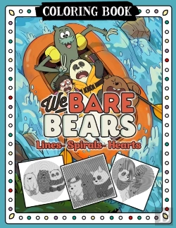 Bertrand.pt - We Bare Bears Lines Spirals Hearts Coloring Book