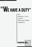 We Have A Duty
